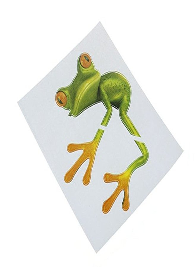Futaba 3D Frog Hug Funny Car Sticker - Image 1